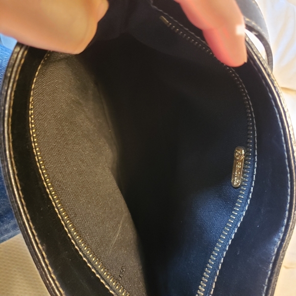 Authentic FENDI Pequin Stripe Canvas Crossbody Bag - Picture 10 of 12